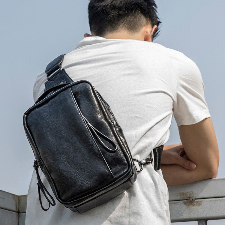 Compact Shoulder Bag Made of High-Quality Leather Stornfield