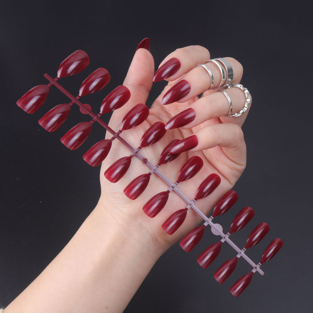 Stiletto Press-On Nails with Glossy Finish Stornfield