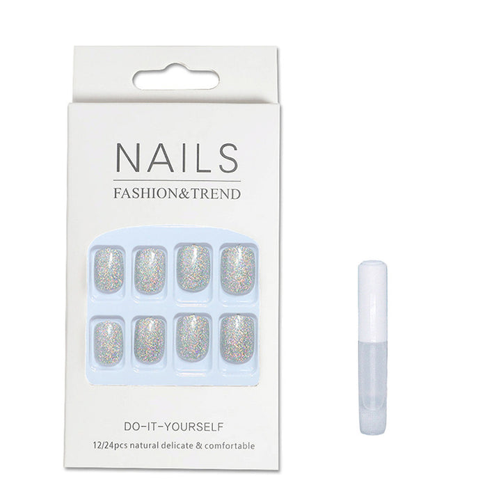 DIY Glitter Press-On Nails Stornfield