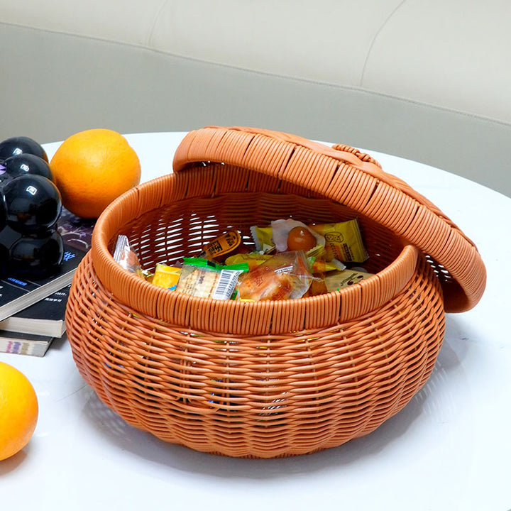 Woven Decorative Storage Container Stornfield