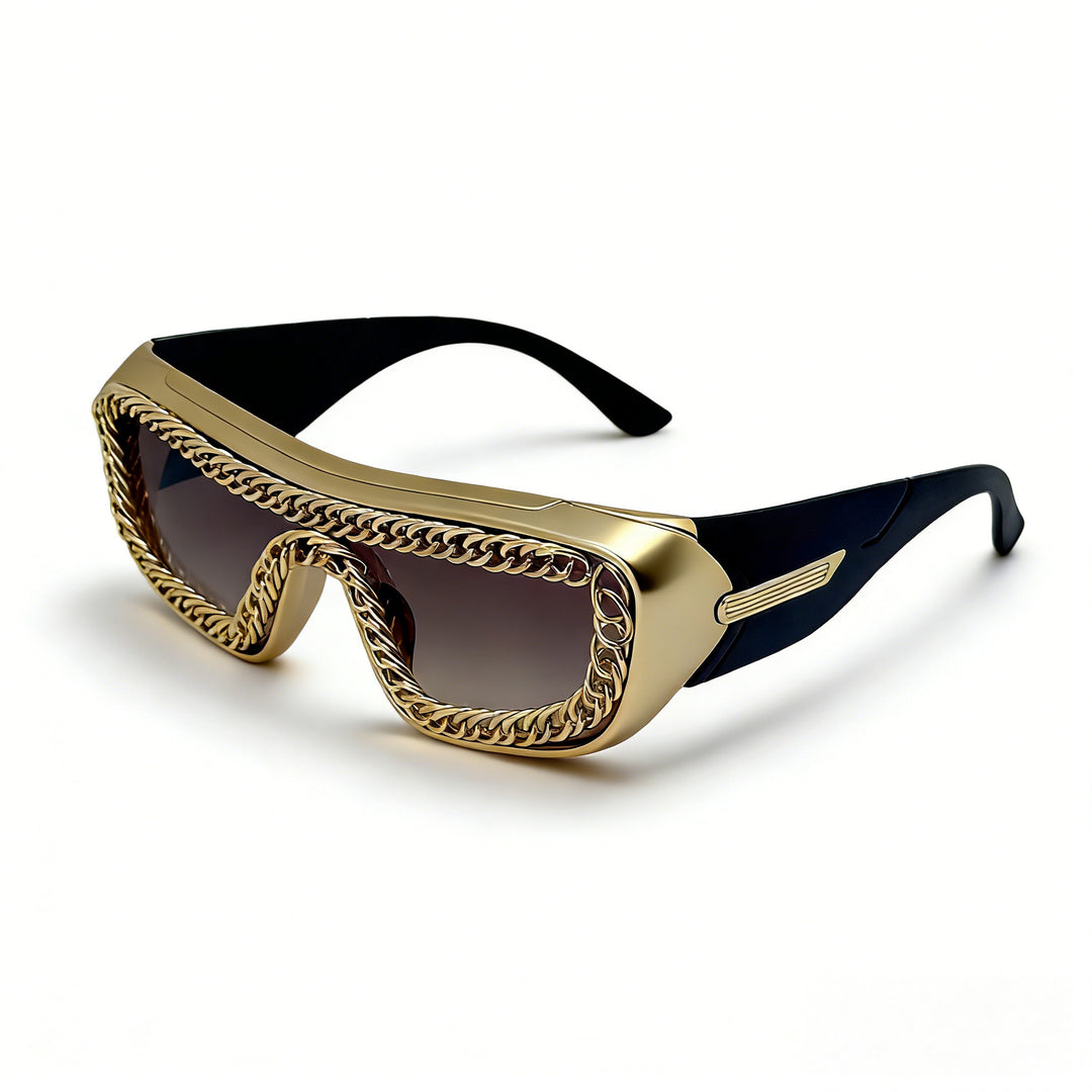 Women's sunglasses with unique chain frame Stornfield