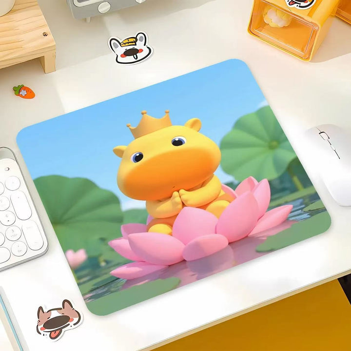 Cartoon-Themed Gaming Mouse Pad
