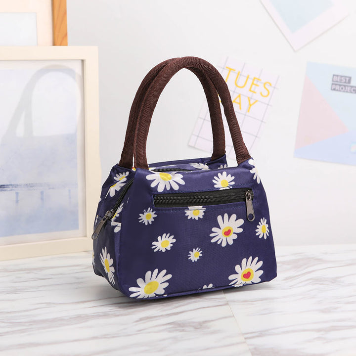 Floral Print Insulated Lunch Carrier Stornfield