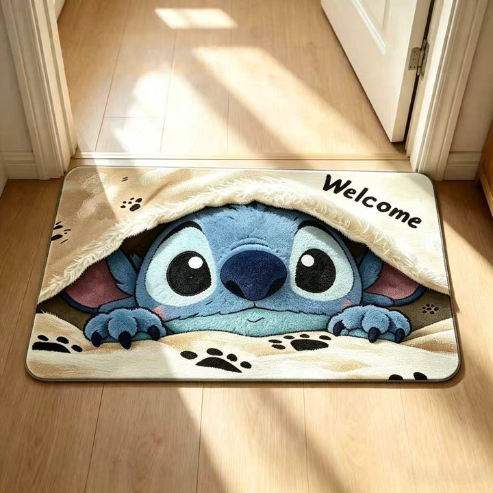 Adorable Character Welcome Mat