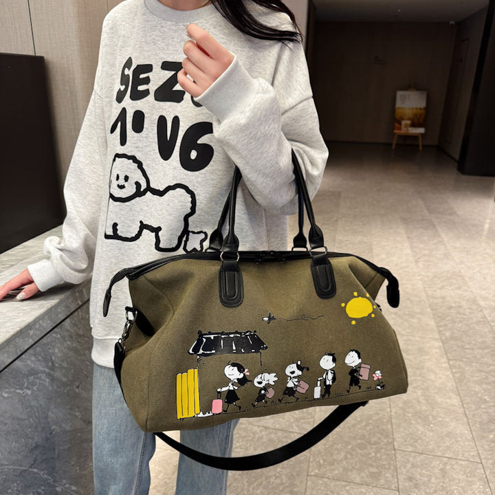 Multifunctional leisure travel bag with colorful design Stornfield