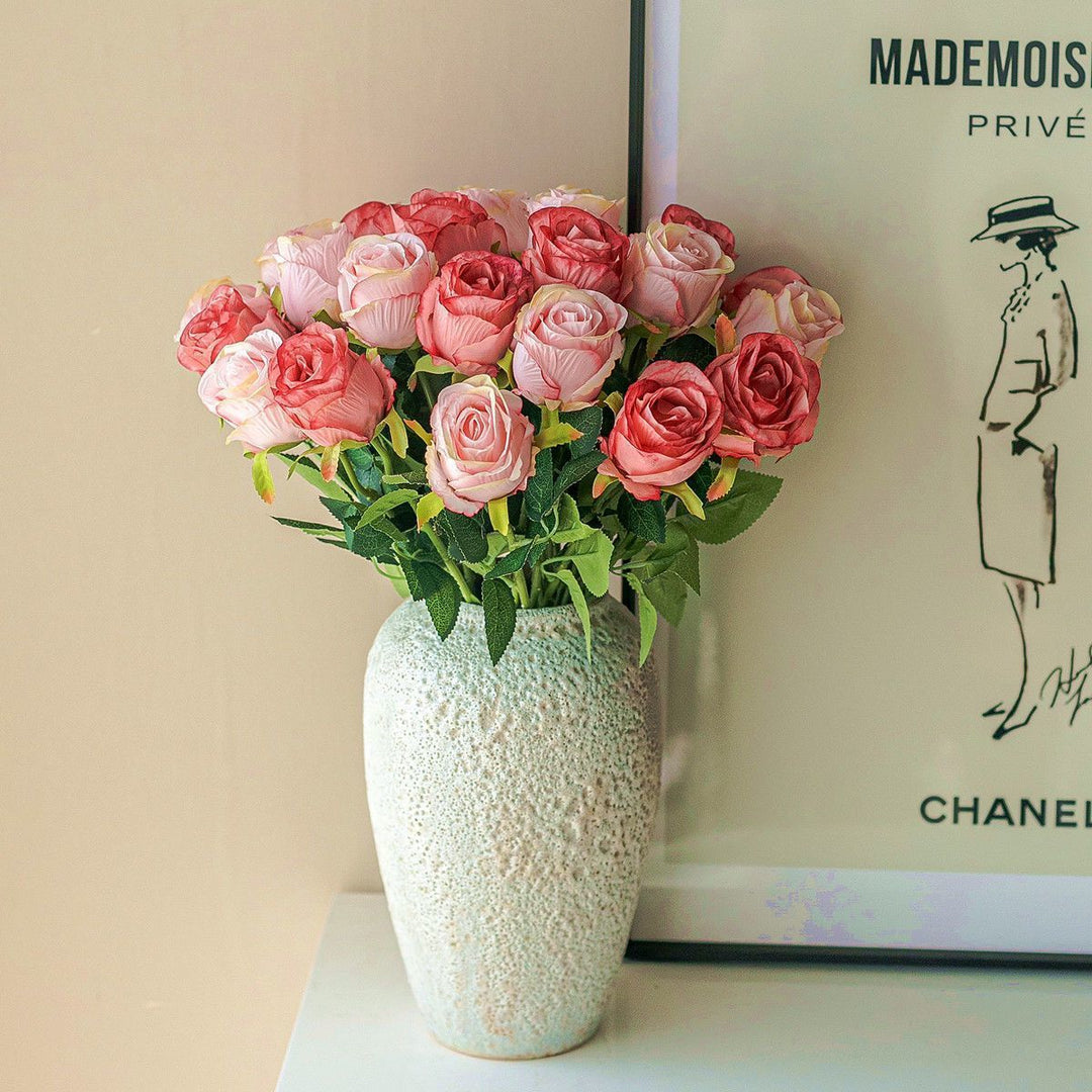 Lifelike Rose Floral Arrangement