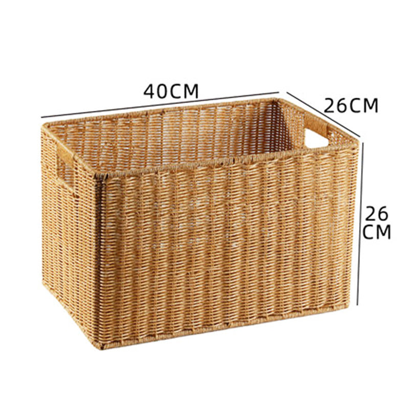 Rectangular Woven Storage Basket Stornfield