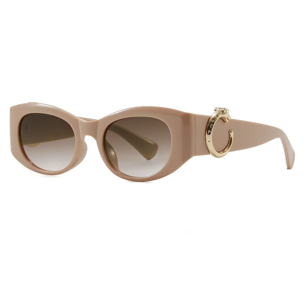 Women's elegant Cat-Eye sunglasses with golden details Stornfield