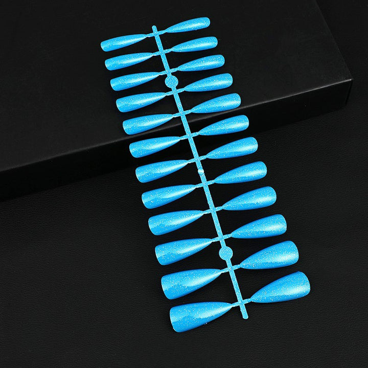 Glittering artificial nails in elegant design Stornfield