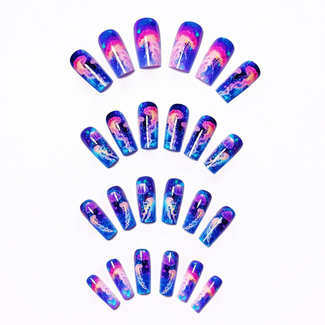 Creative 3D Art Nails with Ocean Motif Stornfield