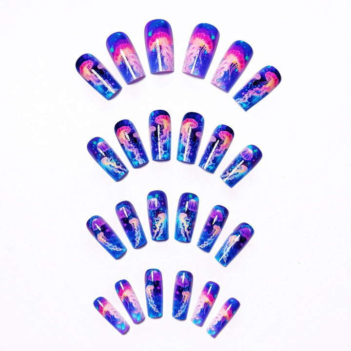 Creative 3D Art Nails with Ocean Motif Stornfield