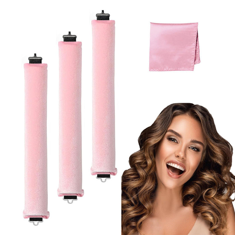 Heat-Resistant Hair Curling Rollers Set