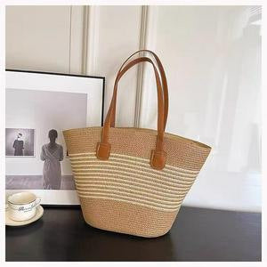 Trendy Woven Beach Bag Stornfield