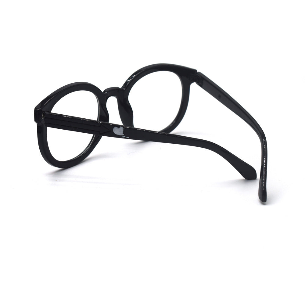 Trendy Heart-Printed Cat-Eye Glasses Stornfield
