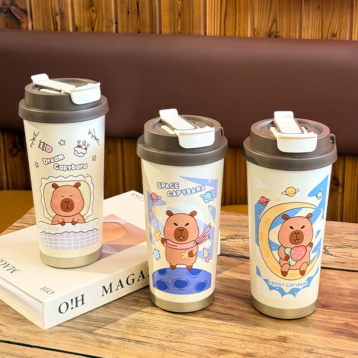 Ladies Insulated Drinking Bottle with Colorfully Designed Animal Motif Stornfield