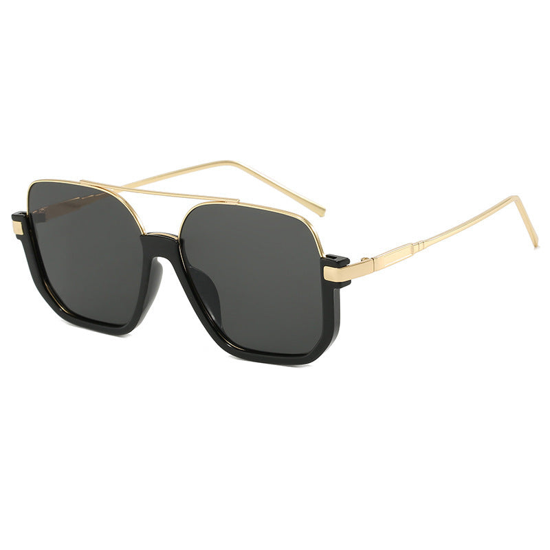 Women's Fashion Sunglasses with Curved Metal Frame and UV Protection Stornfield