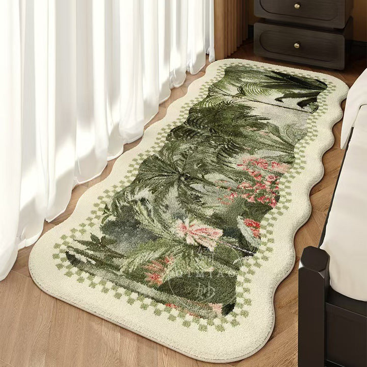 Decorative Floral Area Mat