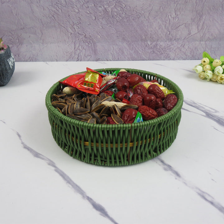 Ladies Oval Organizer Basket with Separate Compartments Stornfield