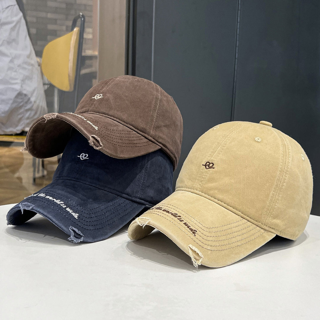 Women's Distressed Vintage Style Baseball Cap Stornfield