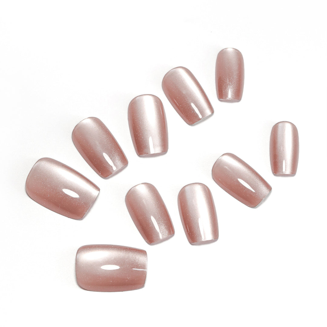 Artificial nail extensions with glossy finish Stornfield