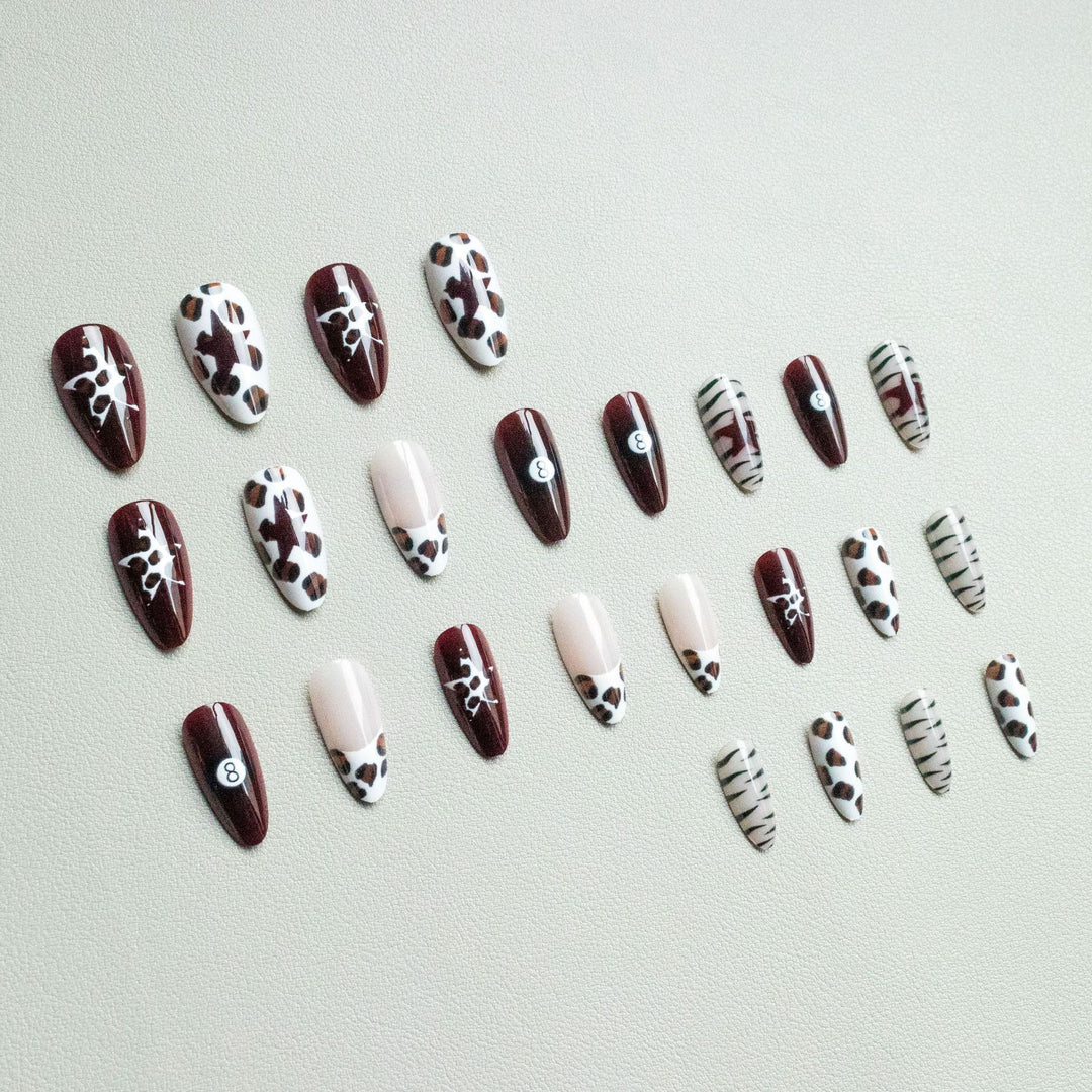 Artistic Animal Print Nail Design Kit