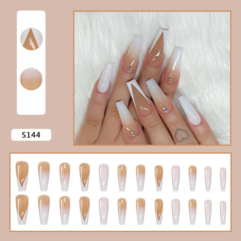 Elegant artificial nail tips with elegant contours Stornfield