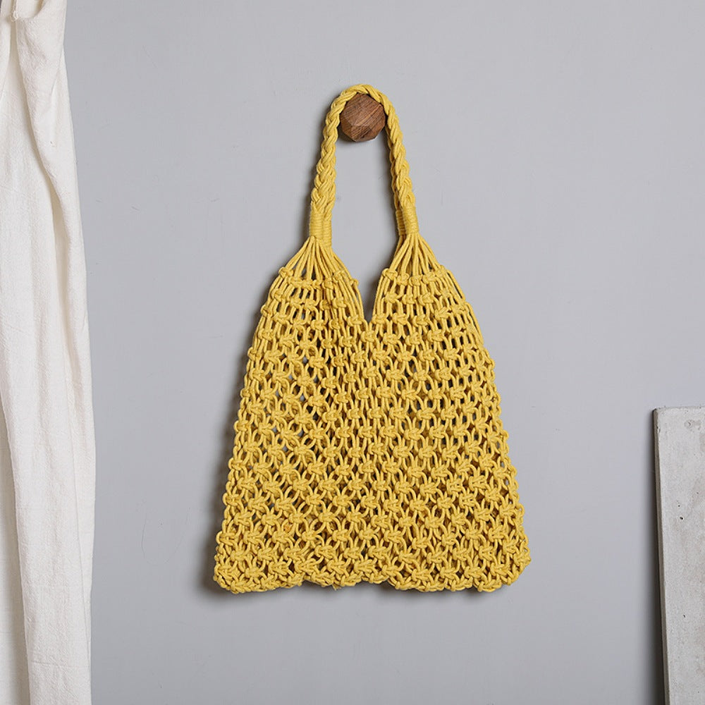 Handcrafted net shopping bag Stornfield