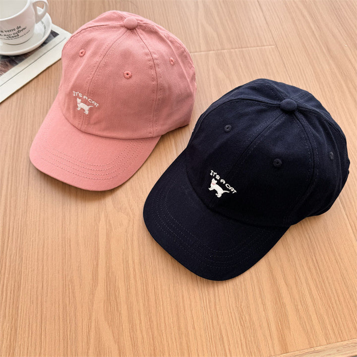 Women's Playful Cat-Embroidered Baseball Cap Stornfield