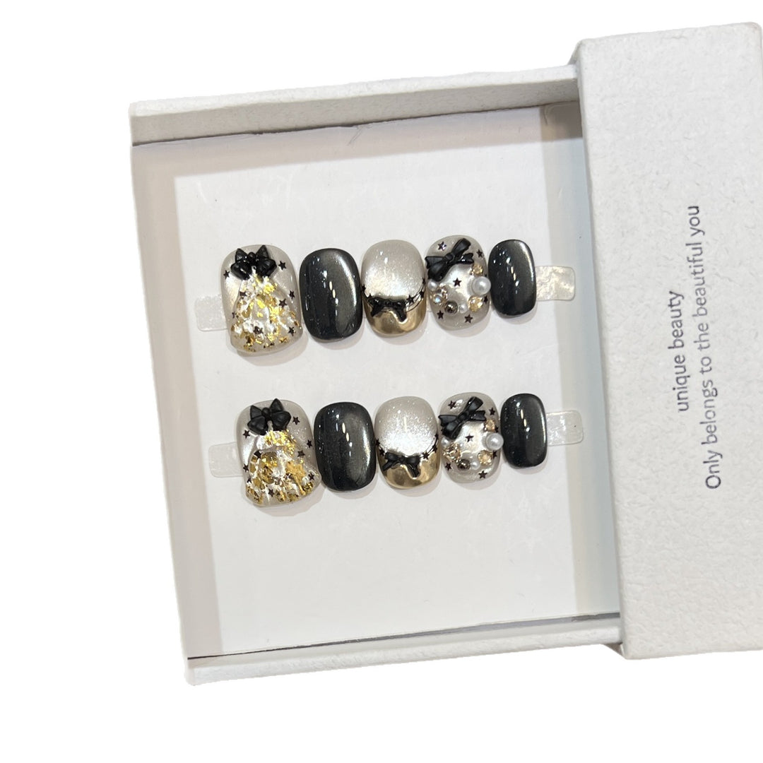 Advanced Luxury Press-On Nail Art Set