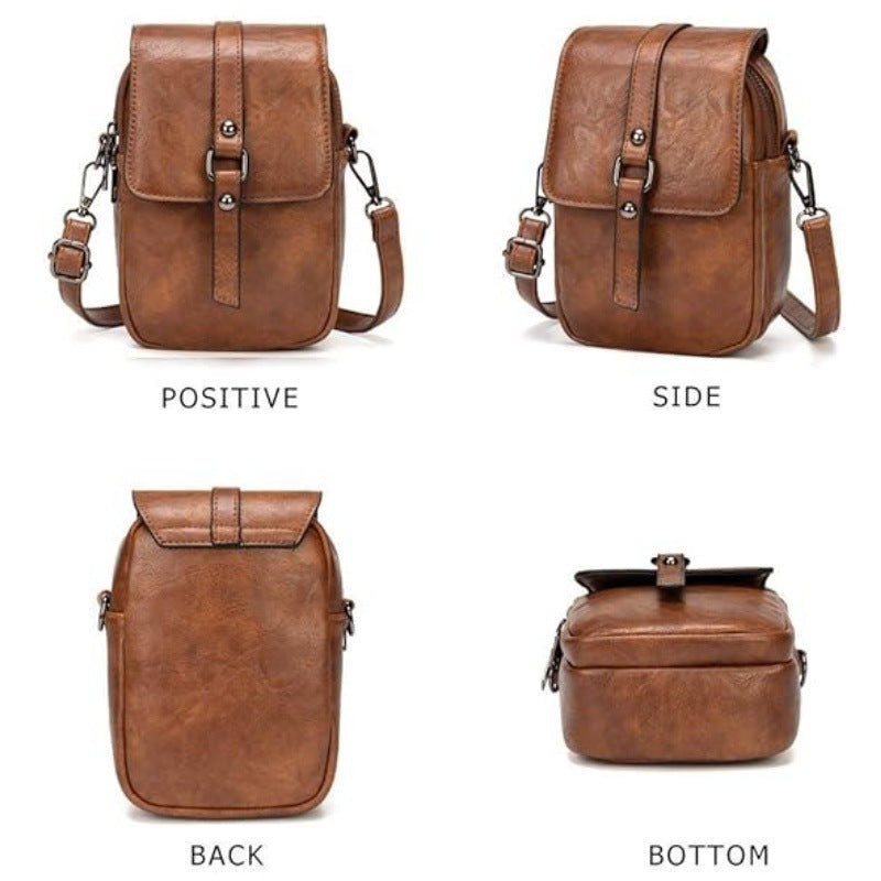 Elegant shoulder bag with thoughtful compartment system Stornfield