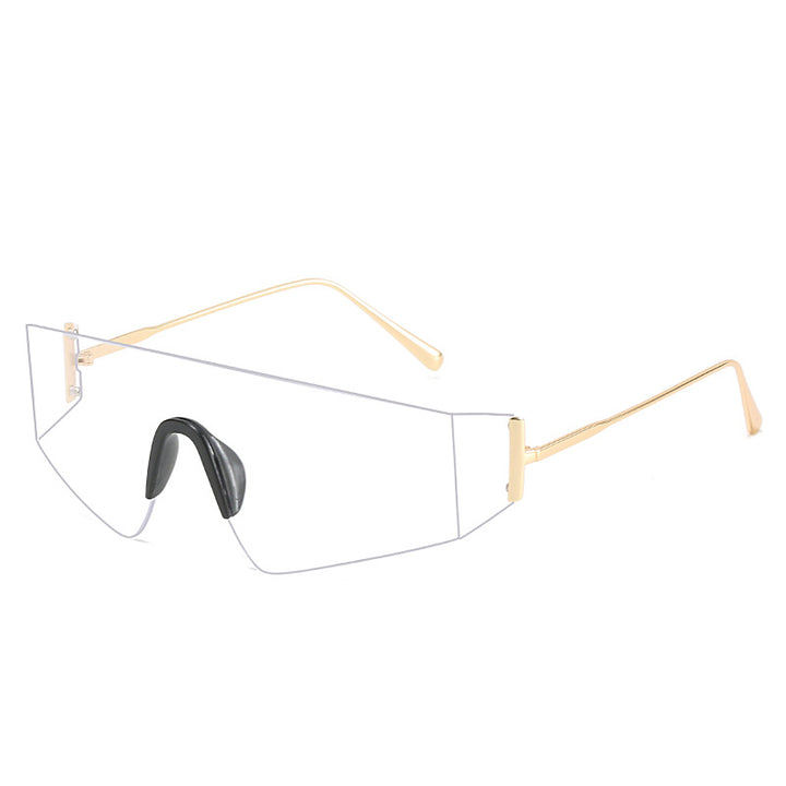 Ladies futuristic oversized sunglasses Stornfield