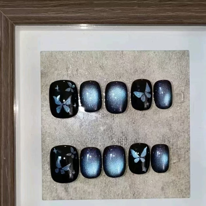 Floral Design Press-On Nails Stornfield