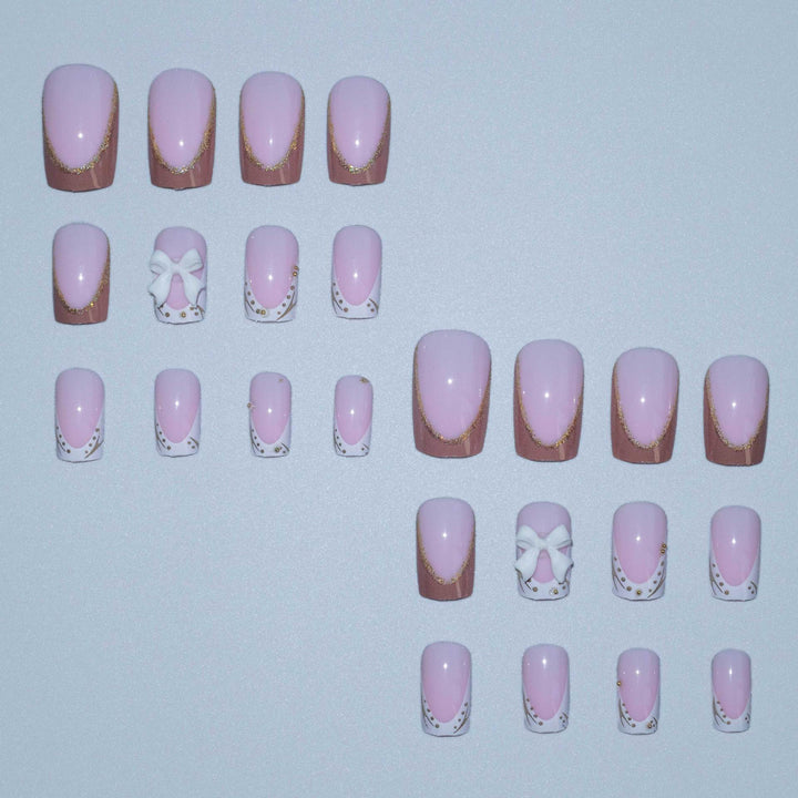 Elegant French Tip Nail Art Kit