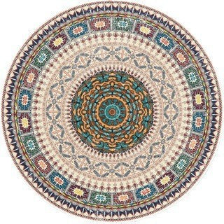 Intricate Mandala Design Area Mat Stornfield