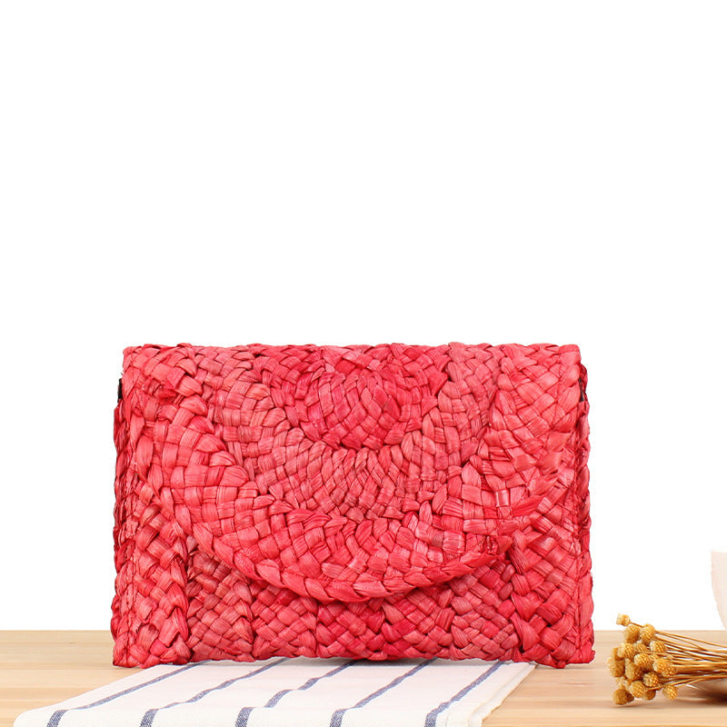 Clutch Made of Handmade Basket Weave Stornfield
