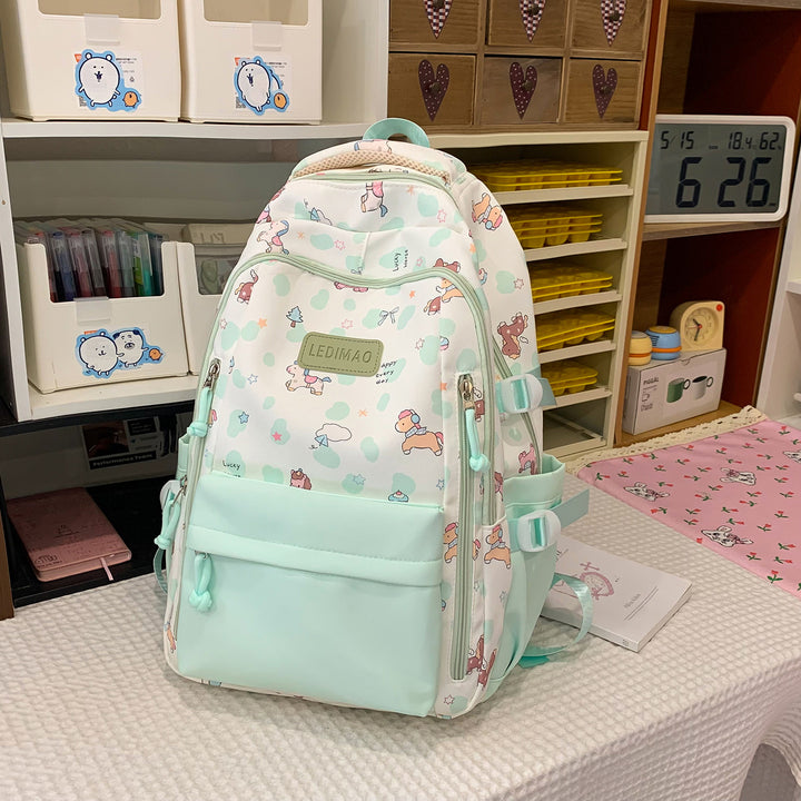 Whimsical Character-Themed School Backpack Stornfield