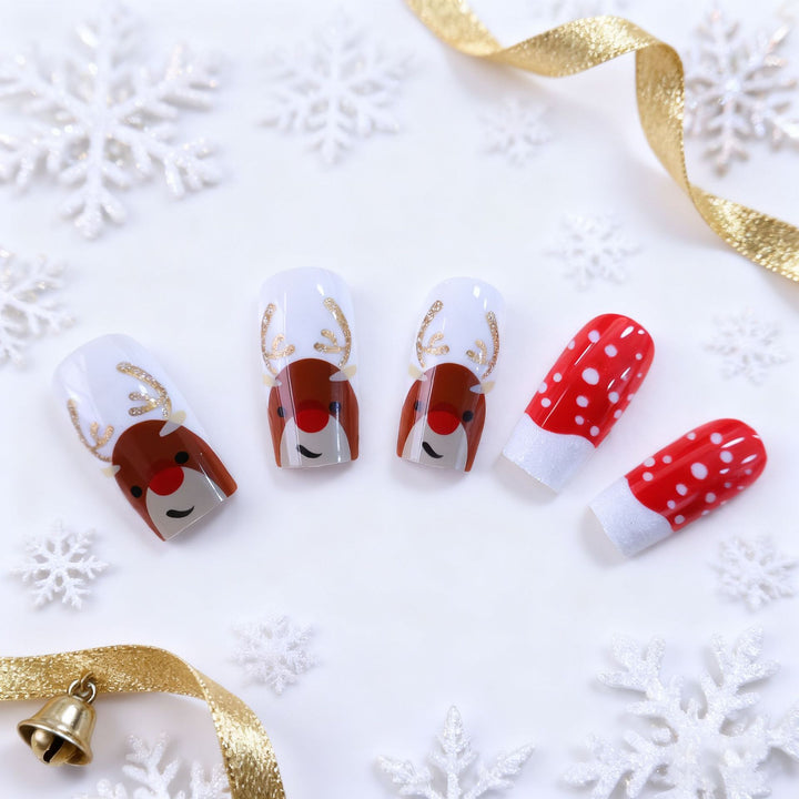 Holiday-Themed Gel Nail Art Set Stornfield