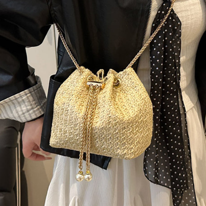 Drawstring Clutch Bag