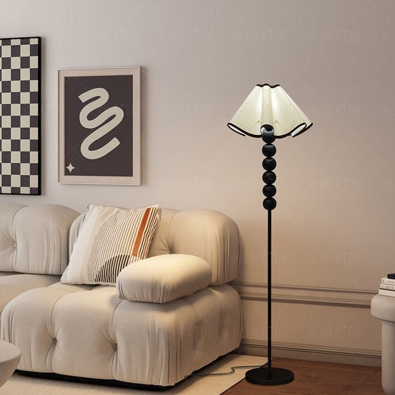 Contemporary Metallic Floor Lamp