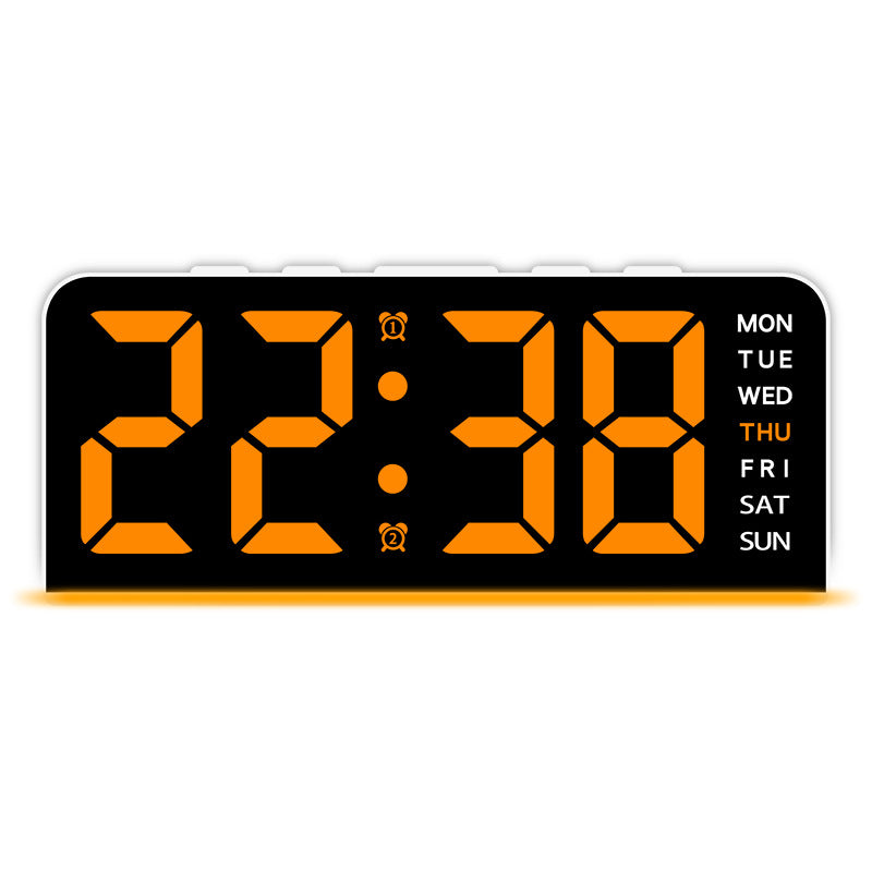 Digital LED alarm clock with color change Stornfield