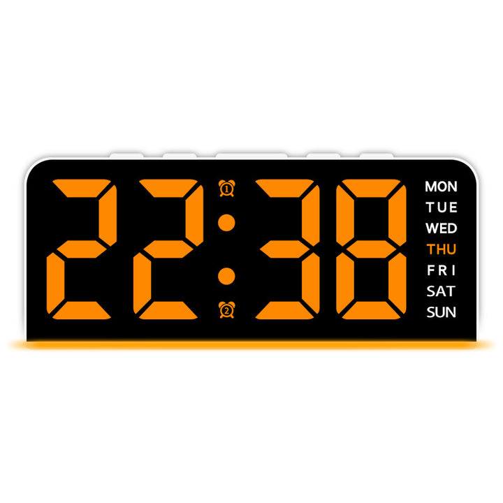 Digital LED alarm clock with color change Stornfield