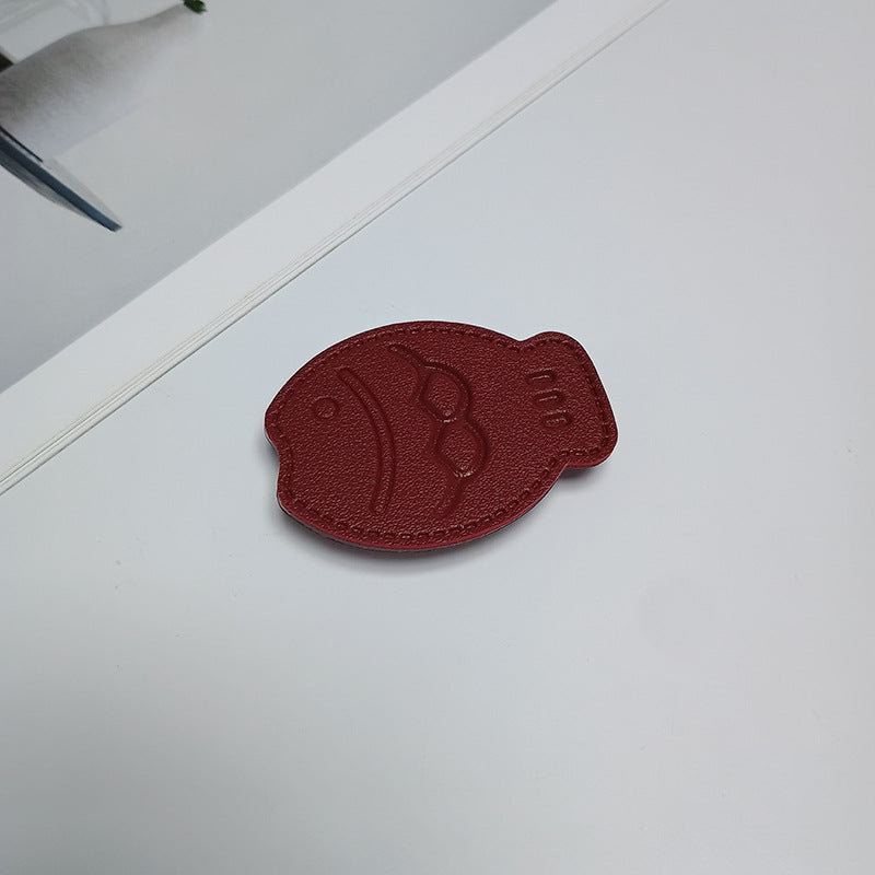 Fish-Shaped Leather Phone Holder Stornfield