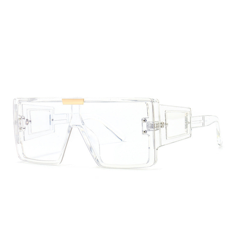 Women's stylish sunglasses in futuristic style with large frame Stornfield