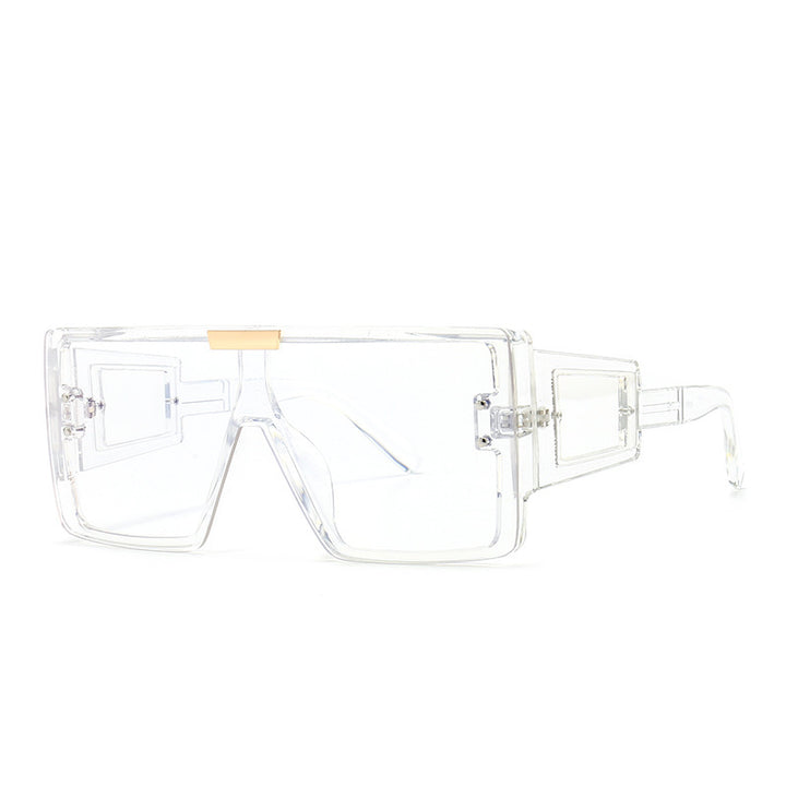 Women's stylish sunglasses in futuristic style with large frame Stornfield