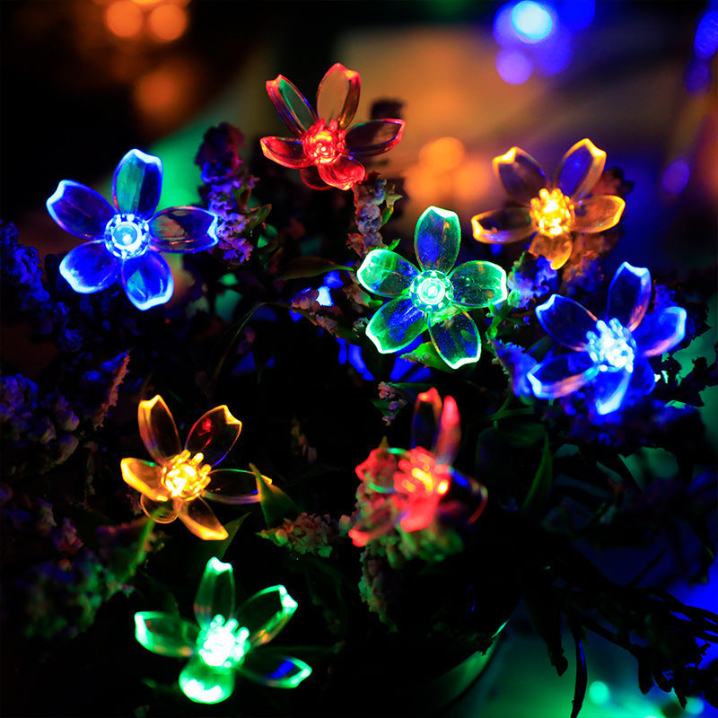 Decorative Snowflake LED String Lights Battery Powered Indoor Outdoor Fairy Stornfield