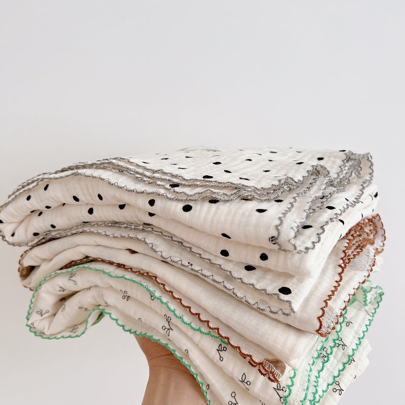 Lightweight Double-Layer Muslin Swaddle Blanket
