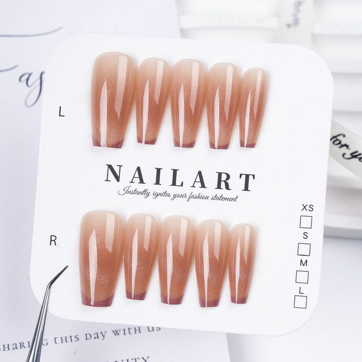 Artistic 3D Butterfly Press-On Nail Set Stornfield