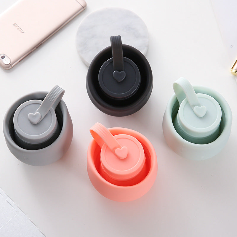 Ladies Foldable Silicone Drinking Bottle with Secure Closure Stornfield