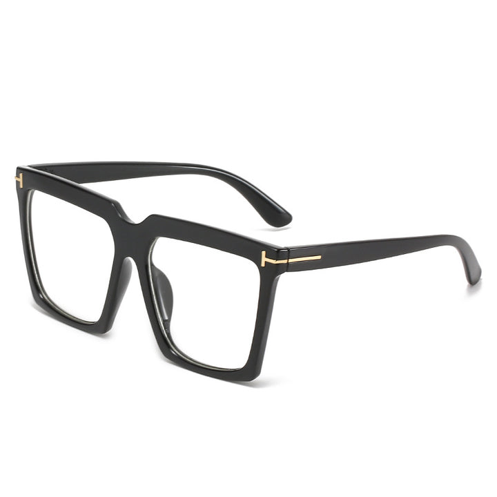 Women oversized square sunglasses with luxurious accents Stornfield