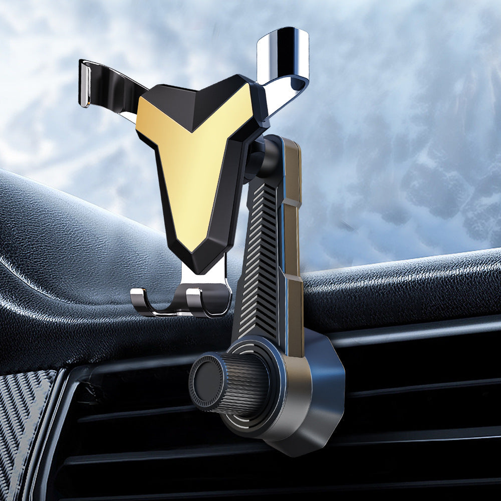 Adjustable gravity air vent smartphone car mount with full rotation joint Stornfield